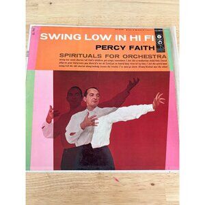 Swing Low In Hi Fi By Percy Faith & His Orchestra Vinyl Record CL 796  Album VTG